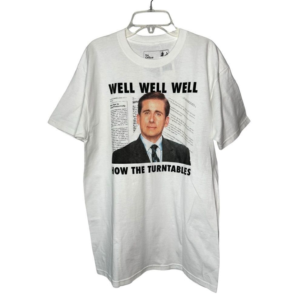 The Office How The Turntables Graphic Tee NWT M